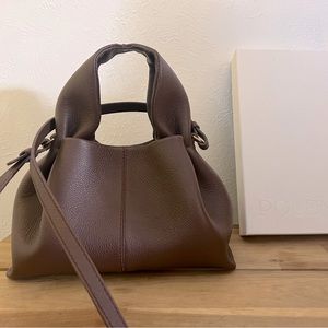 Polene Paris Numero Neuf Mini in Textured Sandalwood